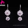 Shining Diamond Fancy Design Hanging Earrings